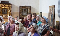 Служба Митрополита Даниила в Матигорах
