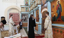 Служба Митрополита Даниила в Матигорах
