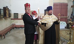 Венчание в Храме Воскресения Христова в день прославления кн. Петра и кн. Февронии