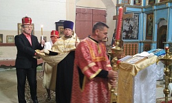 Венчание в Храме Воскресения Христова в день прославления кн. Петра и кн. Февронии