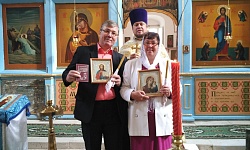 Венчание в Храме Воскресения Христова в день прославления кн. Петра и кн. Февронии