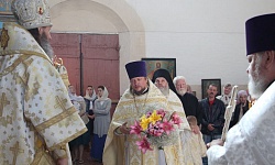 Служба Митрополита Даниила в Матигорах